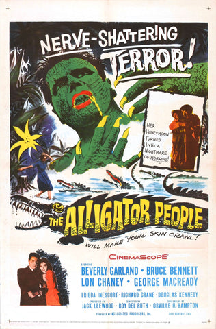 The Alligator People (1959) - Beverly Garland    Colorized Version  DVD