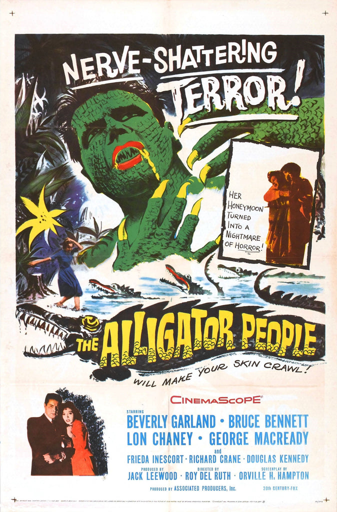The Alligator People (1959) - Beverly Garland    Colorized Version