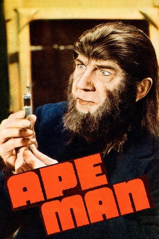 The Ape Man (1943) - Bela Lugosi  Colorized Version  DVD