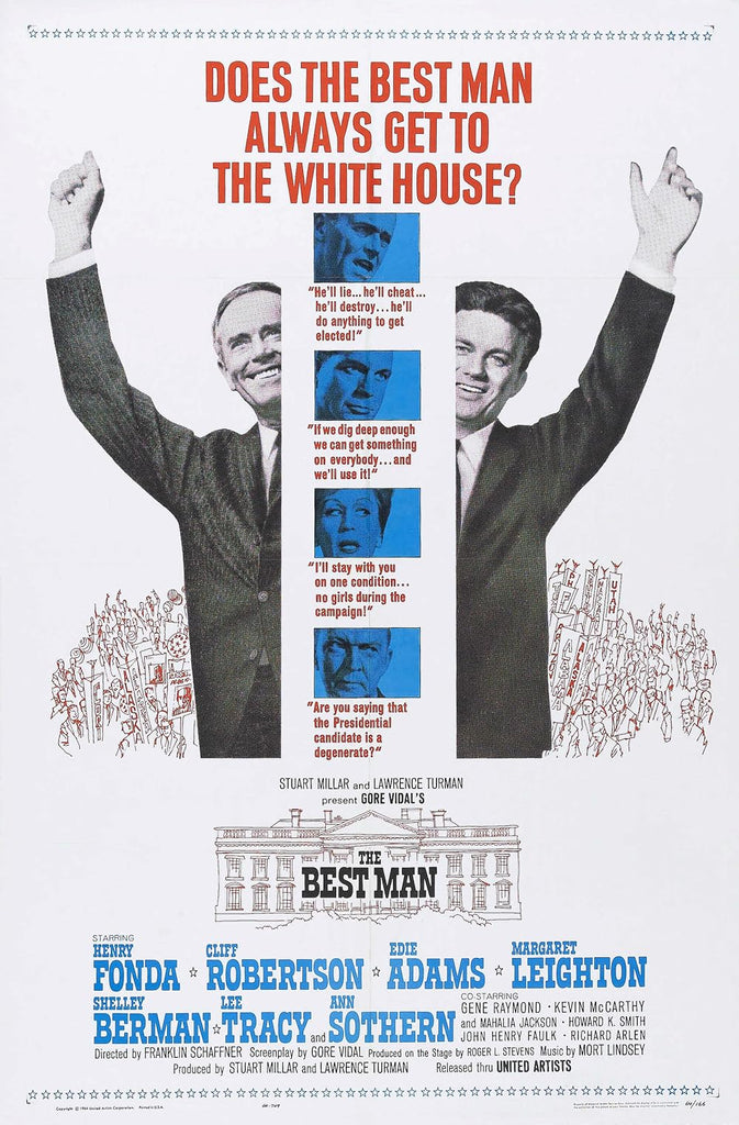 The Best Man (1964) - Henry Fonda  Colorized Version