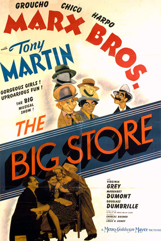 The Big Store (1941) - Marx Brothers    Colorized Version