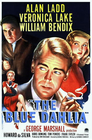 The Blue Dahlia (1946) - Alan Ladd  Colorized Version  DVD
