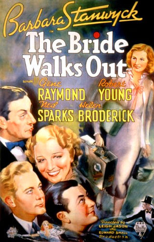 The Bride Walks Out (1936) - Barbara Stanwyck  Colorized Version