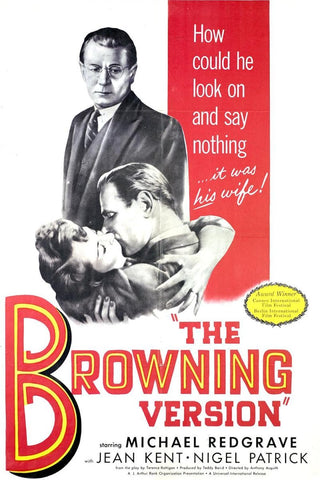 The Browning Version (1951) - Michael Redgrave  Colorized Version  DVD
