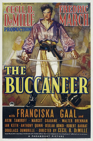 The Buccaneer (1938) - Fredric March  Colorized Version