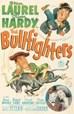 The Bullfighters (1945) - Laurel & Hardy  Colorized Version