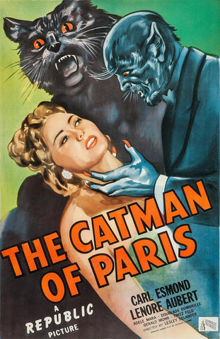 The Catman Of Paris (1946) - Carl Esmond  Colorized Version