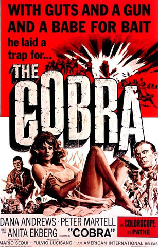 The Cobra (1967) - Dana Andrews  DVD