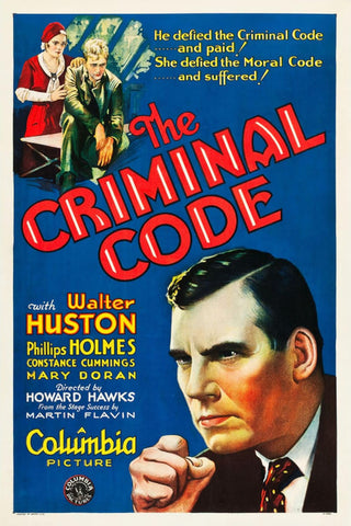 The Criminal Code (1931) - Boris Karloff  Colorized Version