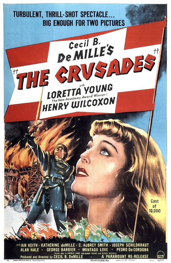 The Crusades (1935) - Loretta Young  Colorized Version