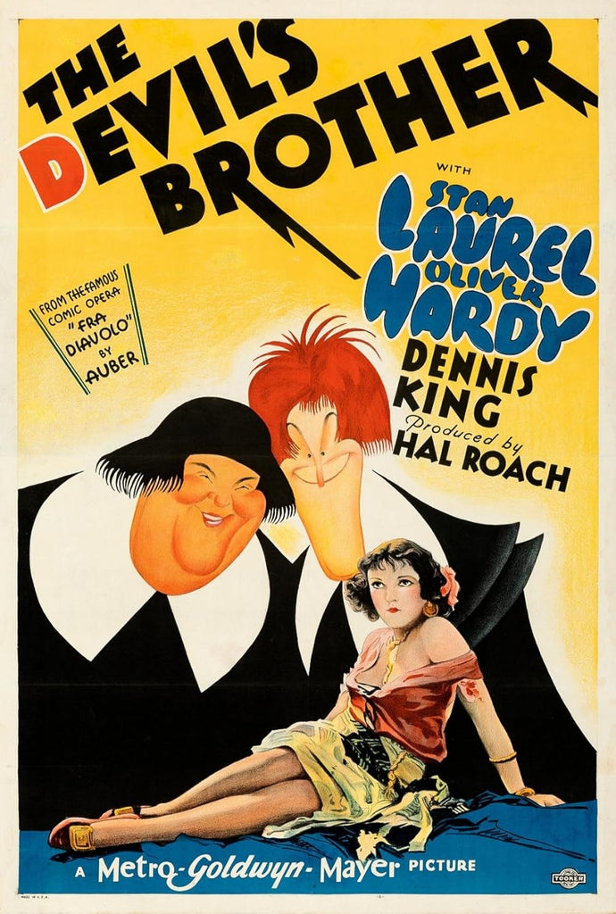 The Devil's Brother (1933) - Laurel & Hardy  Colorized Version
