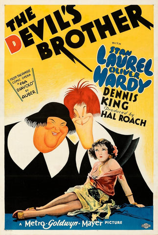 The Devil's Brother (1933) - Laurel & Hardy  Colorized Version