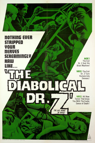 The Diabolical Dr. Z (1966) - Jess Franco  Colorized Version  DVD