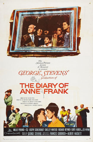 The Diary Of Anne Frank (1959) - Millie Perkins  Colorized Version