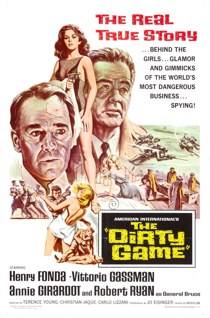 The Dirty Game (1965) - Henry Fonda  Colorized Version DVD