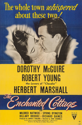 The Enchanted Cottage (1945) - Robert Young  Colorized Version