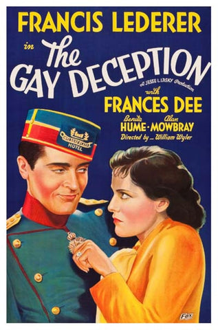 The Gay Deception (1935) - Francis Lederer  Colorized Version  DVD