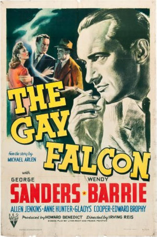 The Gay Falcon (1941) - George Sanders  Colorized Version  DVD
