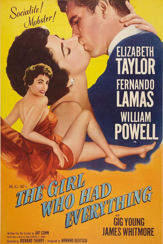 The Girl Who Had Everything (1953) - Elizabeth Taylor  Colorized Version