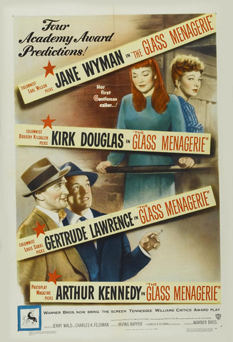 The Glass Menagerie (1950) - Kirk Douglas  Colorized Version