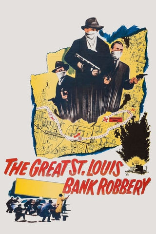 The Great St. Louis Bank Robbery (1959) - Steve McQueen  DVD