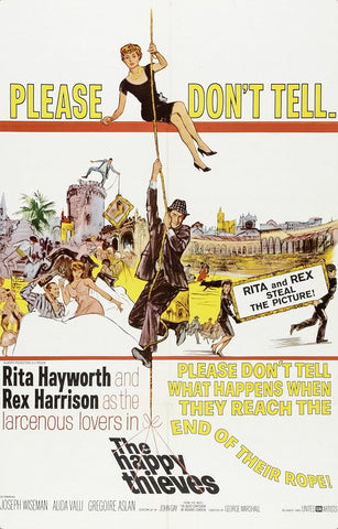 The Happy Thieves (1961) - Rex Harrison  Colorized Version