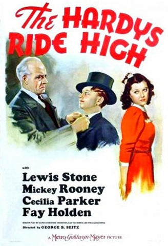 The Hardys Ride High (1939) - Mickey Rooney  Colorized Version