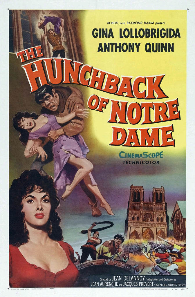 The Hunchback Of Notre Dame (1956) - Anthony Quinn  DVD