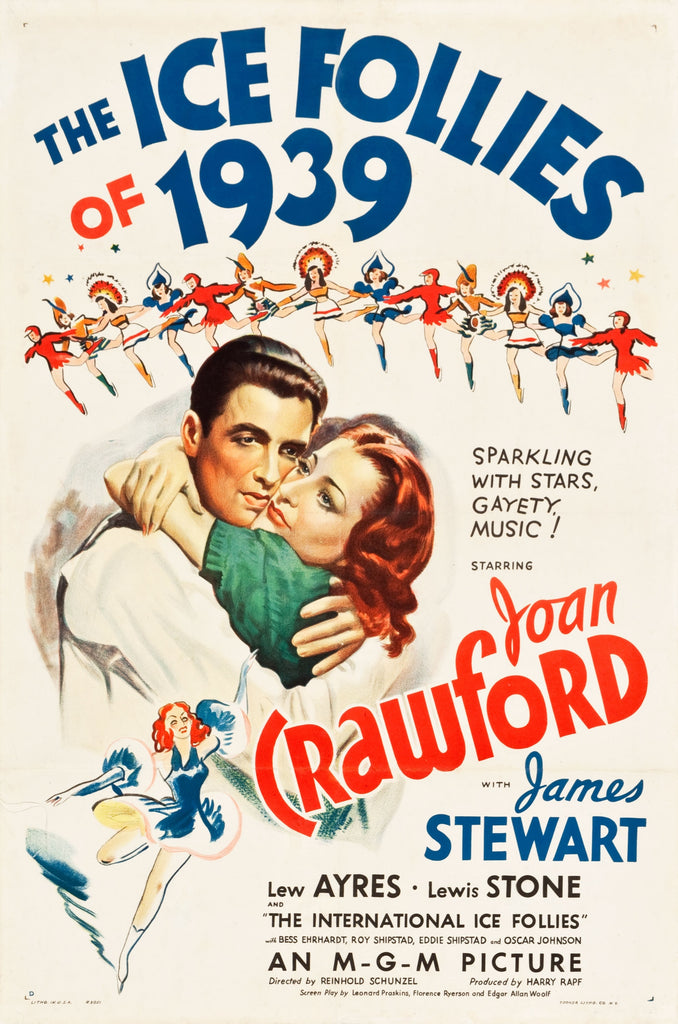 The Ice Follies Of 1939 (1939) - James Stewart  Colorized Version  DVD