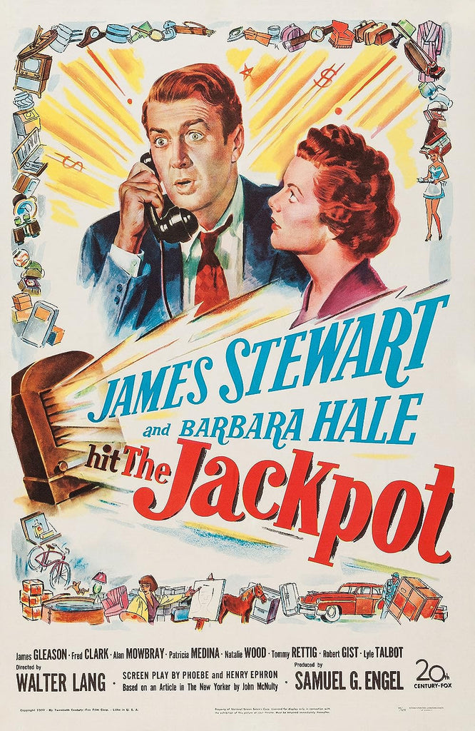 The Jackpot (1950) - James Stewart  Colorized Version DVD