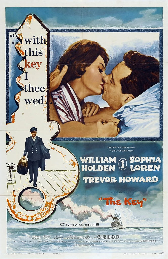 The Key (1958) - William Holden  Colorized Version