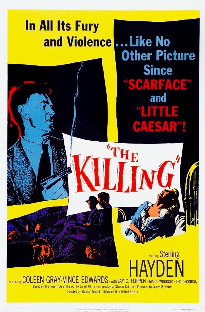 The Killing (1956) - Sterling Hayden  DVD  Colorized Version