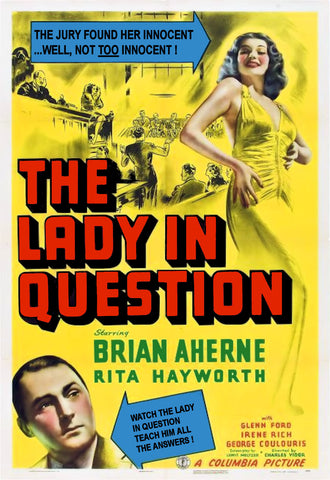 The Lady in Question (1940) - Rita Hayworth  Colorized Version  DVD