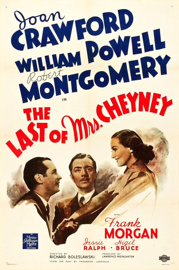 The Last Of Mrs. Cheyney (1937) - William Powell  DVD