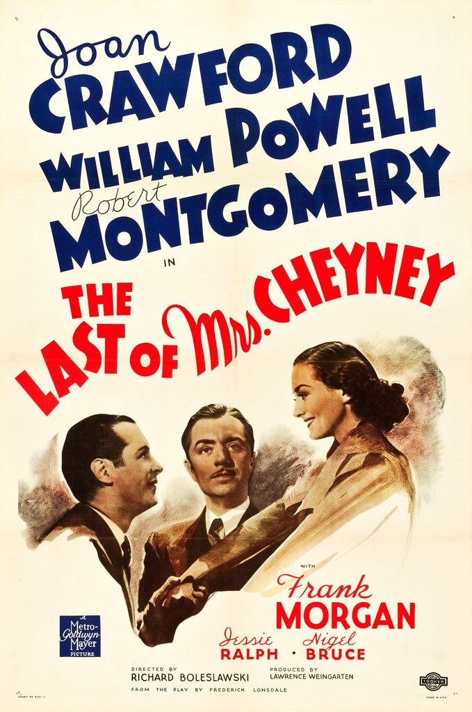 The Last Of Mrs. Cheyney (1937) - Joan Crawford  Colorized Version