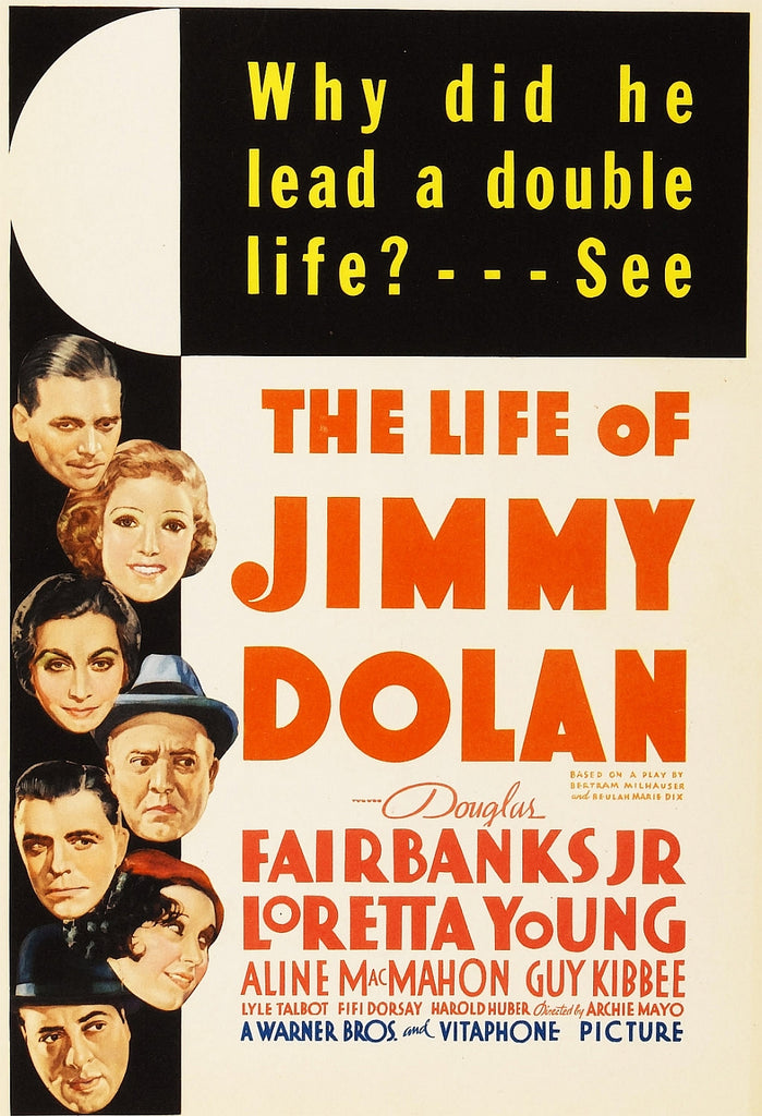 The Life Of Jimmy Dolan (1933) - Douglas Fairbanks Jr.  Colorized Version  DVD