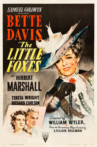 The Little Foxes (1941) - Bette Davis  Colorized Version