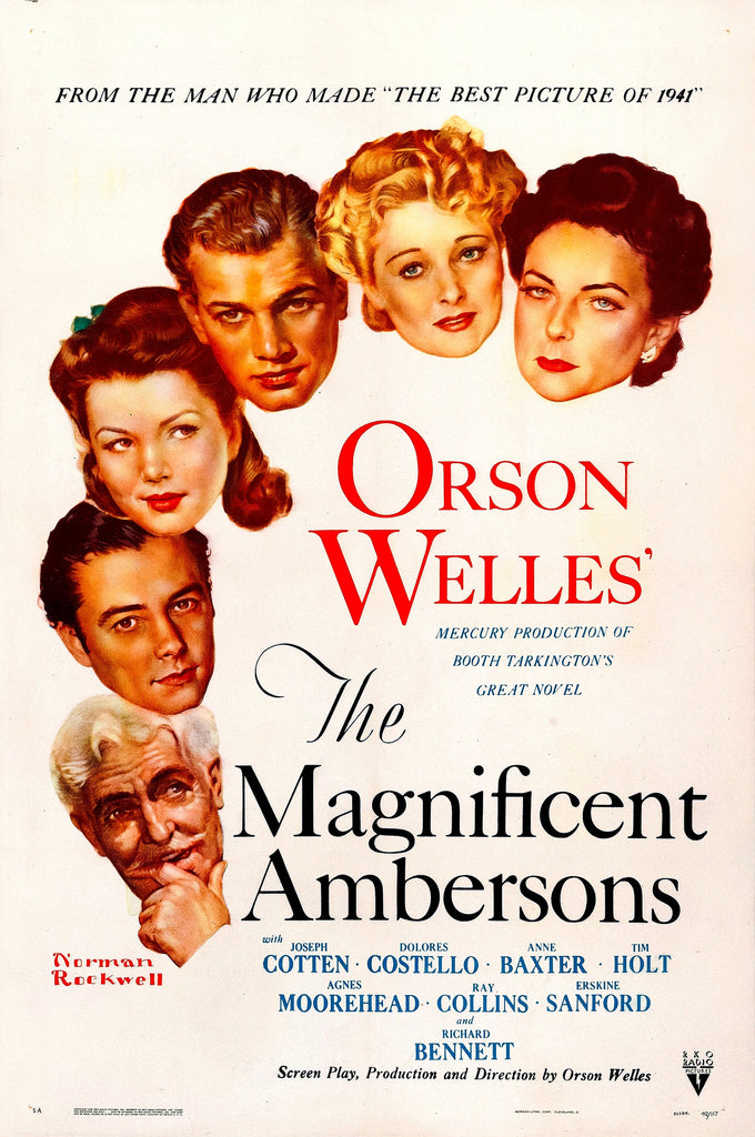 The Magnificent Ambersons (1942) - Joseph Cotten  Colorized Version