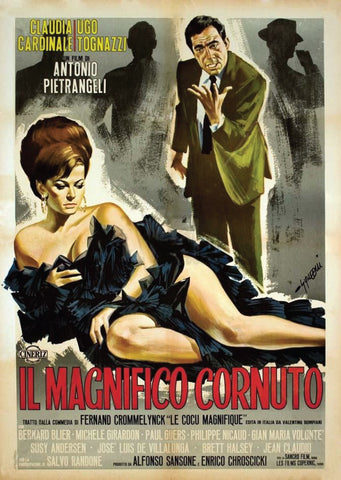 The Magnificent Cuckold (1964) - Claudia Cardinale  Colorized Version DVD
