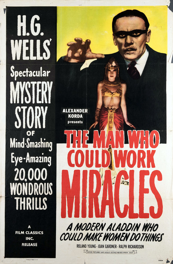 The Man Who Could Work Miracles (1936) - Roland Young  Colorized Version