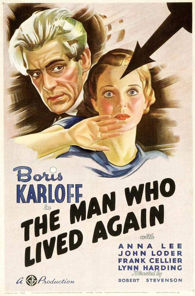 The Man Who Lived Again (1936) - Boris Karloff  Colorized Version DVD