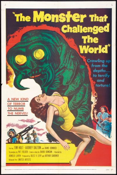 The Monster That Challenged The World (1957) - Tim Holt  Colorized Version  DVD