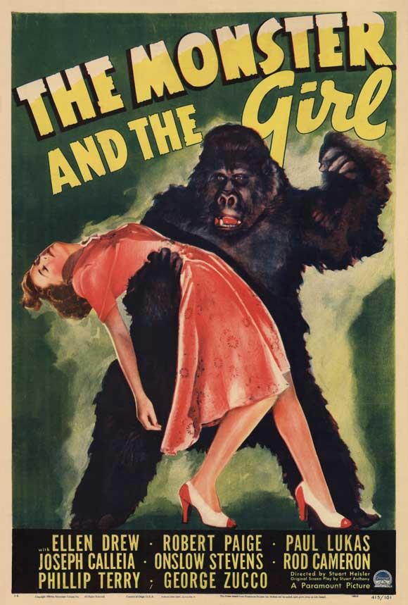 The Monster And The Girl (1941) - Ellen Drew  Colorized Version