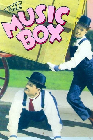 The Music Box (1932) - Laurel & Hardy  Colorized Version