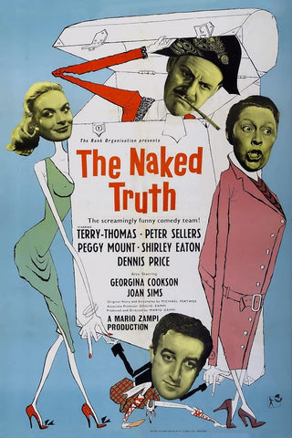 The Naked Truth (1957) - Peter Sellers  Colorized Version  DVD