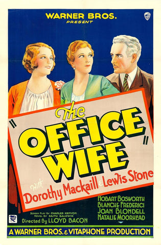 The Office Wife (1930) - Lewis Stone  DVD