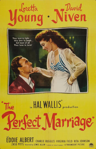 The Perfect Marriage (1946) - David Niven  Colorized Version
