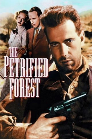 The Petrified Forest (1936) - Humphrey Bogart  Colorized Version  DVD