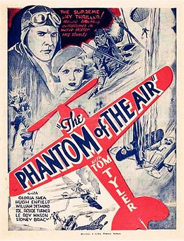 The Phantom Of The Air (1933) - Tom Tyler Serial  Colorized Version  2 DVD Set