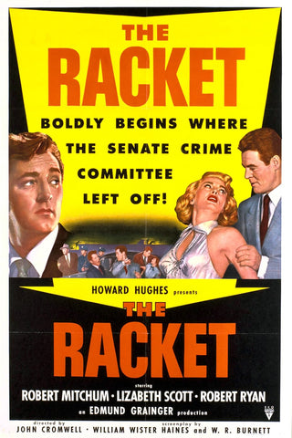 The Racket (1951) - Robert Mitchum  Colorized Version